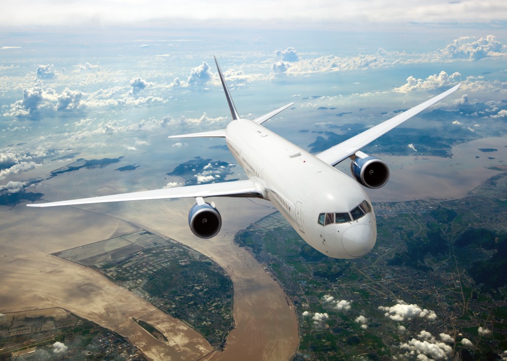 Plane In Sky